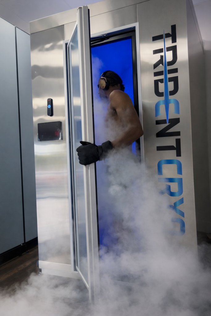 Cryotherapy session in Clearwater FL at Chill N Out