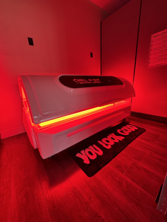 Red light therapy at Chill N Out Clearwater